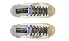 Golden Goose Wmns Superstar Penstar Classic 'White Silver Glitter'