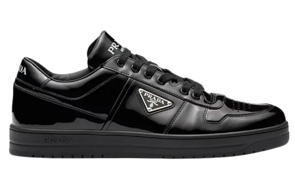 Prada Downtown leather sneakers "Black"