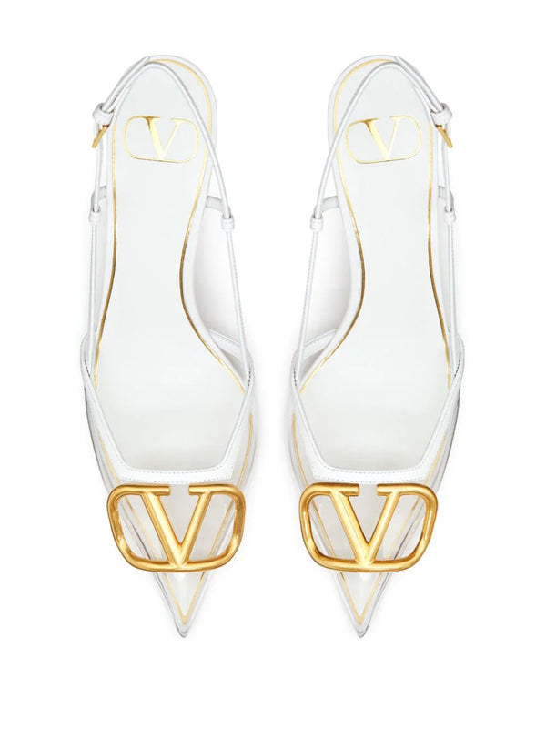 VLOGO pumps with back strap