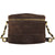 CHANEL 1996-1997 Brown Suede Triple CC Shoulder Bag
