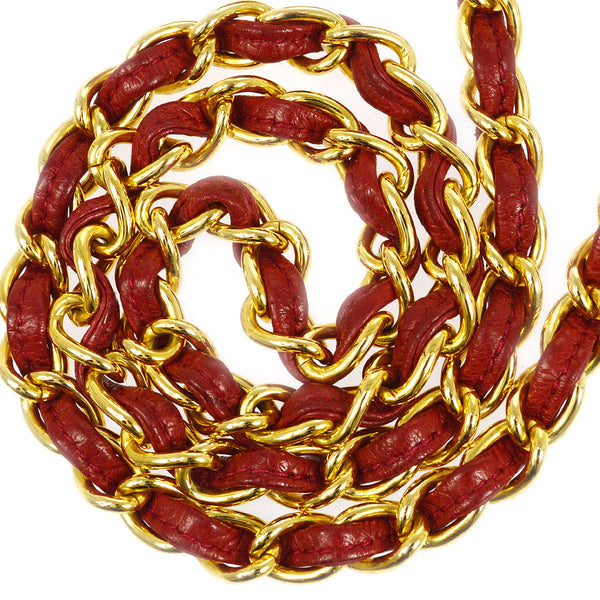 CHANEL 1986-1988 Satin Bijoux-printed oval Shoulder Bag