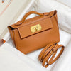 Hermes Bag Brown with Gold Buckle Calfkin 250264
