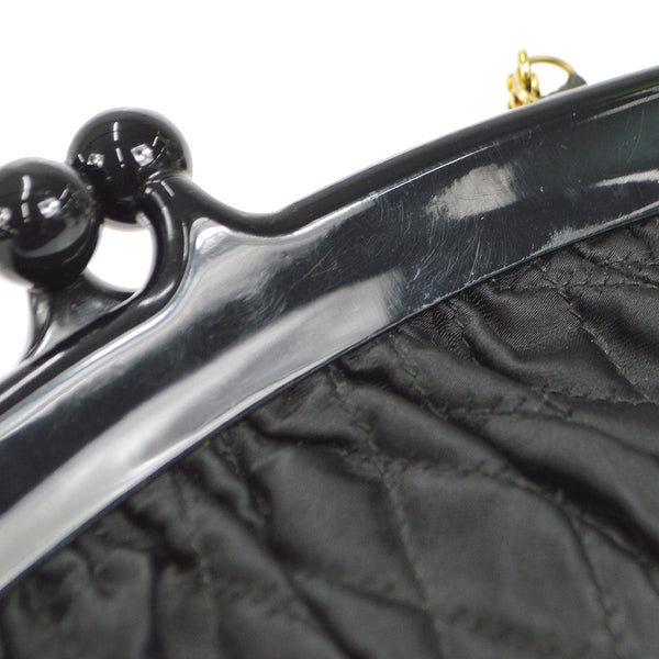 CHANEL 1986-1988 Kisslock Shoulder Bag Small