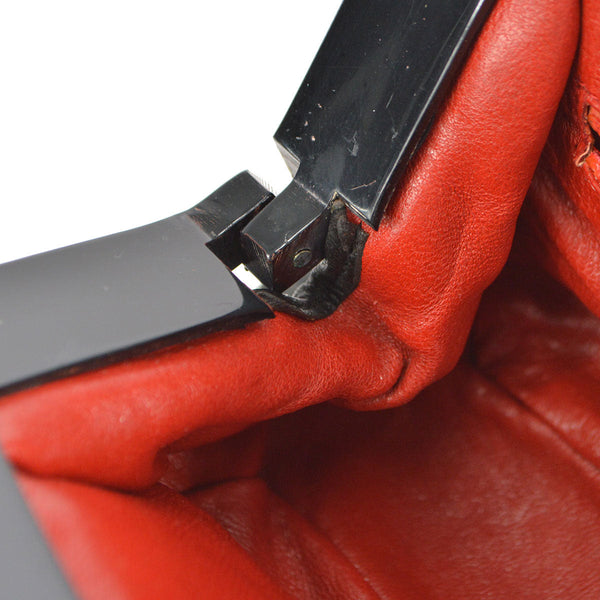 CHANEL 1986-1988 Kisslock Shoulder Bag Small