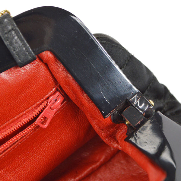 CHANEL 1986-1988 Kisslock Shoulder Bag Small