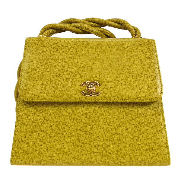 CHANEL 1997-1999 Trapezoid Flap Shoulder Bag Medium