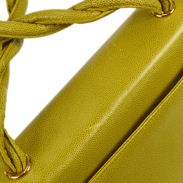 CHANEL 1997-1999 Trapezoid Flap Shoulder Bag Medium