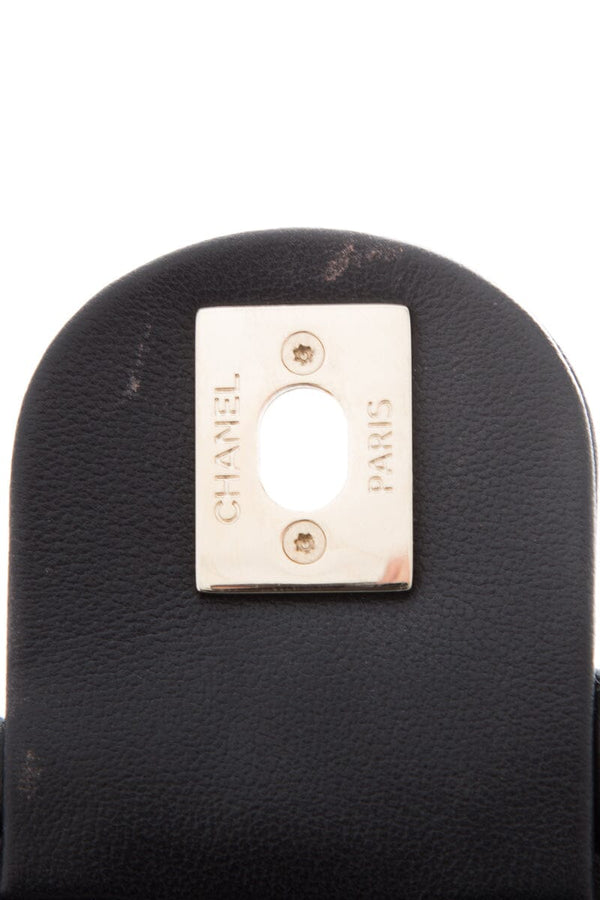 Chanel 2022+Black & White Tweed Flap Cross-Body AS IS