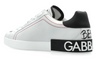 Dolce & Gabbana logo-patch sneakers "White"