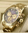 Daytona Yellow Gold Tahiti Diamonds Dial Full set 2010 After Servic