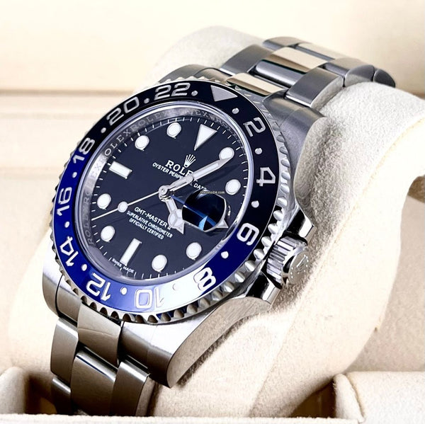 GMT-Master II "Batman" Full Set Mint