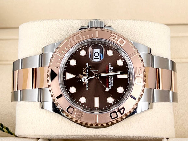 Yacht-Master 40 Rose Gold 18K Chocolate Dial Full set