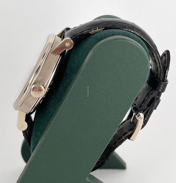 Tradition 7057 40 mm Manual winding 18K white Gold Skeleton box and Papers 99% condition