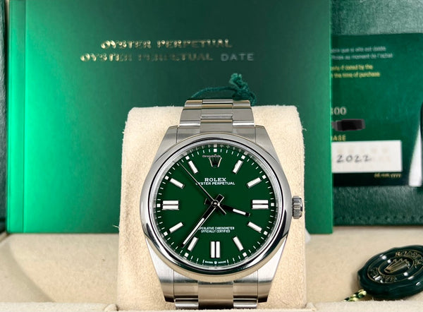 Oyster Perpetual 41 Green Dial New