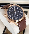 Calatrava Pilot Travel Time 18K Rose Gold NEW