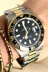 GMT-Master II 2008 like new box papers steel &Gold