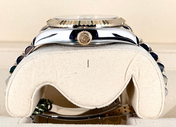 Sky-Dweller 42 White Dial Steel & 18K Gold