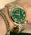 Day-Date 40 Green Dial Full Set NEW 2024-11