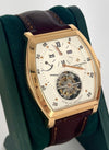Tonneau Regulator Rose gold 18k box papers Mint Tourbillon unpolished