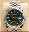Datejust 36mm Green Palm