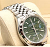 Datejust 36mm Green Palm
