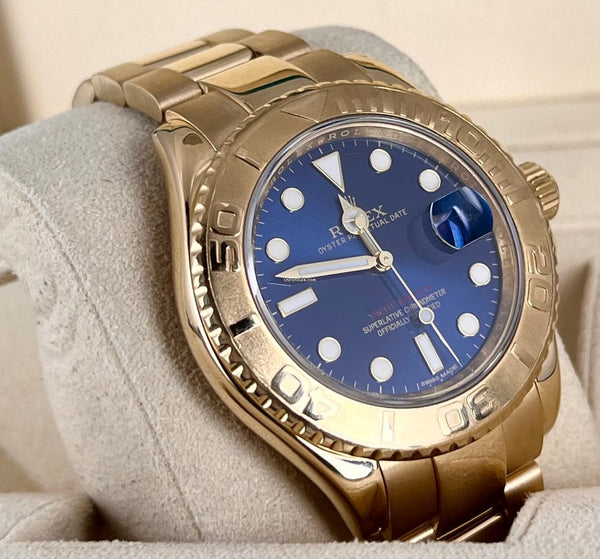 Yacht-Master 40 18K yellow Gold 2008 Like new after service 06/23
