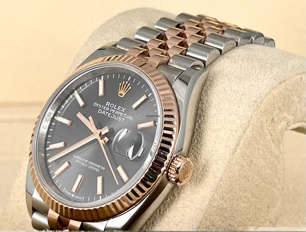 Datejust 36 Steel & Rose Gold 18K box pap