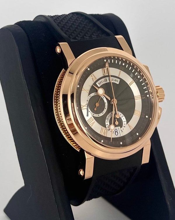Marine Chronograph 18K Rose Gold Mint Condition