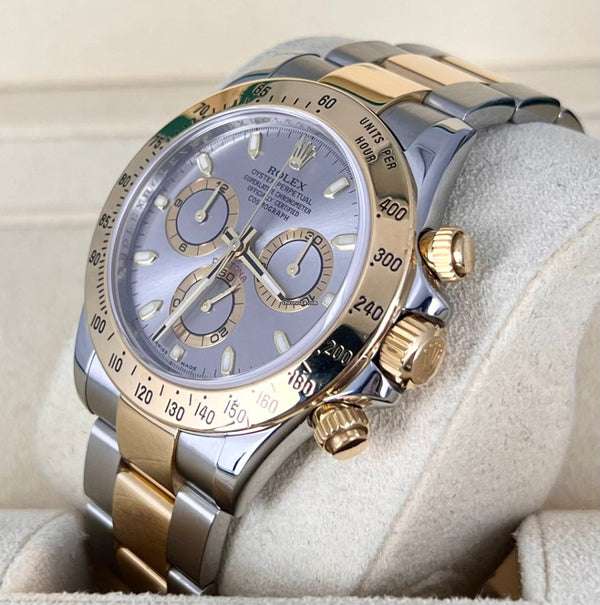 Daytona Steel Gold 18K box papers 2009 like new