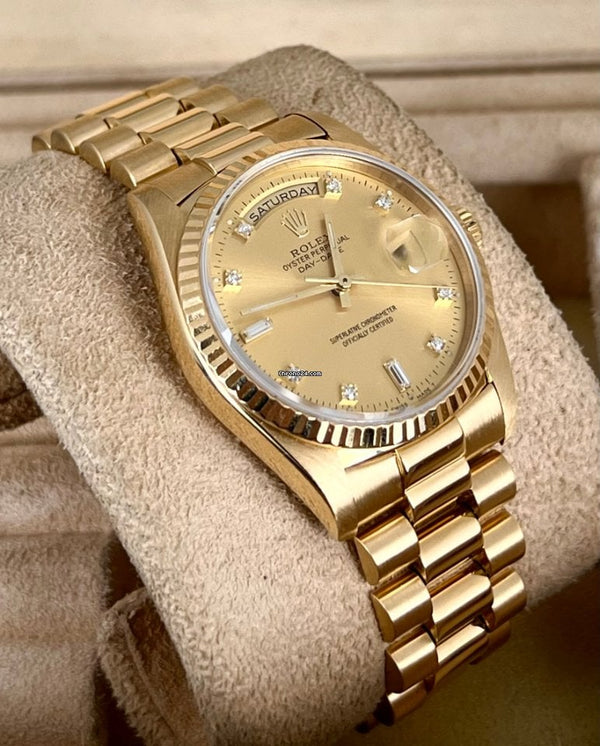 Day-Date 36 Baguette Dial Champagne very good condition