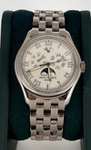 Annual Calendar Moon 37mm 18K White Gold