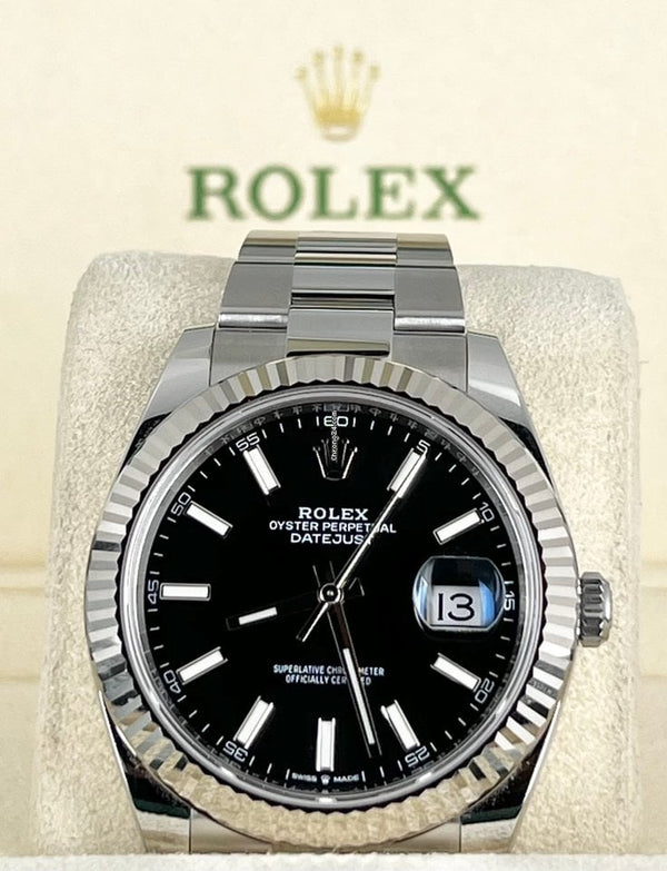Rolex Datejust 41 Black Dial