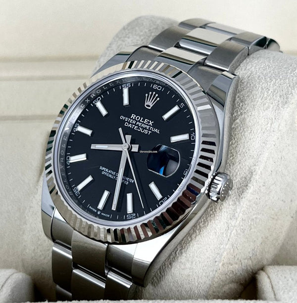 Rolex Datejust 41 Black Dial