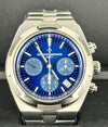 Overseas Chronograph BLUE dial NEW 2021 FULL SET