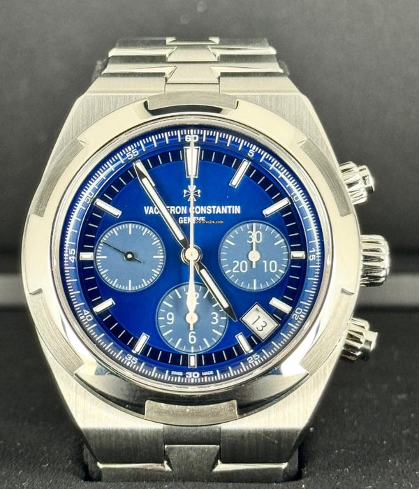 Overseas Chronograph BLUE dial NEW 2021 FULL SET