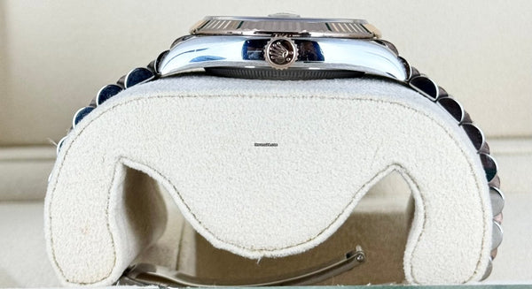 Datejust 36 Certified Rose GOLD Chcolate Diamonds Jubille 2021 99% new Stickers partial