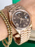 Day-Date 40 Romain Chocolate Dial Rose Gold