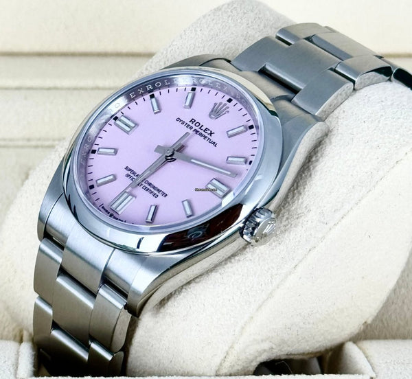 Oyster Perpetual 36 Certified Pink Candy