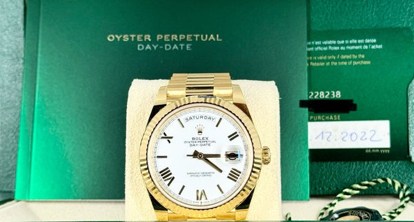 Day-Date 40 18k Yellow Gold 2022