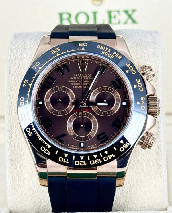Daytona Chocolate Dial 18K Rose gold like new