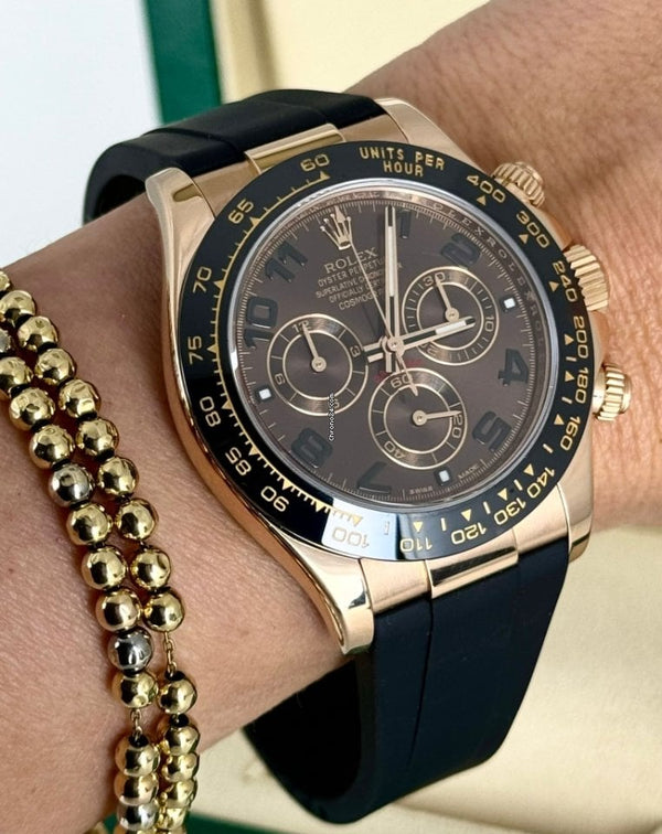 Daytona Chocolate Dial 18K Rose gold like new