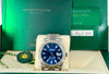 Datejust 41 Certified Blue Stick Dial 2020 New Card