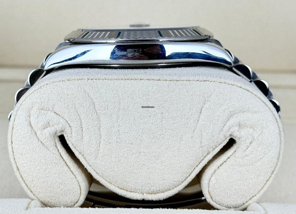 Datejust 41 Certified Blue Stick Dial 2020 New Card