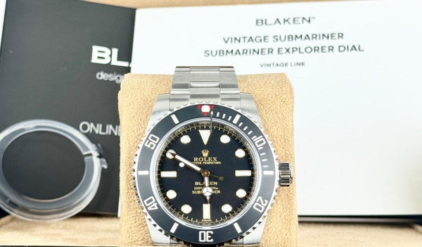 Submariner Date Blaken “Vintage“ Edition 19/56 Full Set