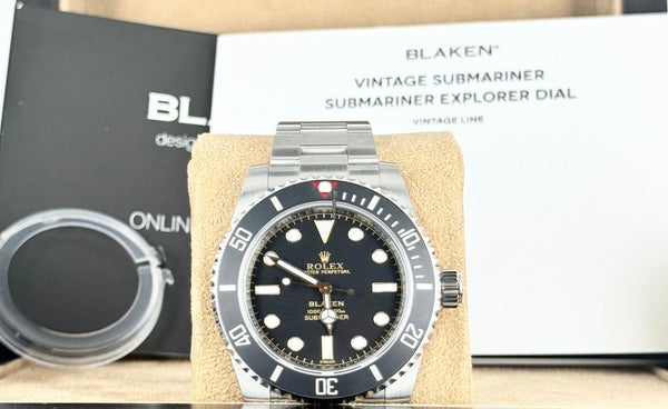 Submariner Date Blaken “Vintage“ Edition 19/56 Full Set