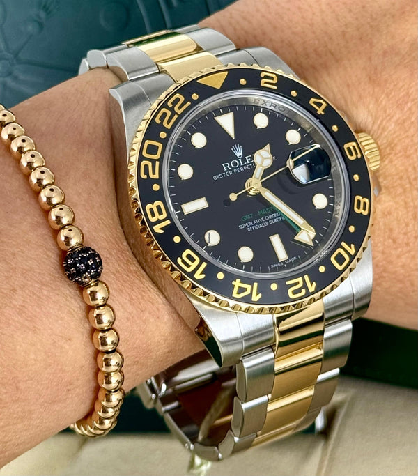 Rolex GMT-Master II Steel Gold Like New 2012 LC EU