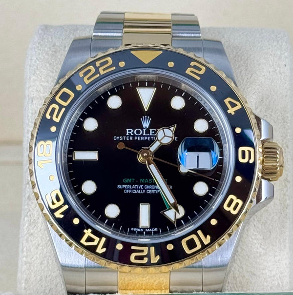 Rolex GMT-Master II Steel Gold Like New 2012 LC EU