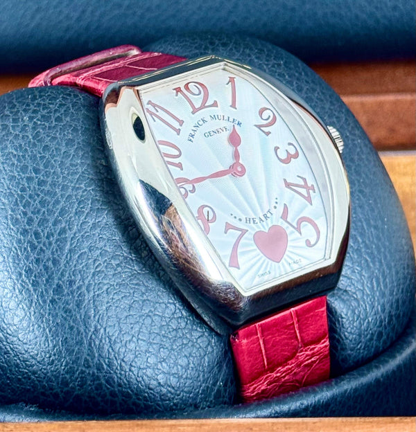Franck Muller Heart Quartz white Gold B&P