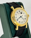 Marine Big Date Marine Yellow Gold With Papers (NEW STRAP)