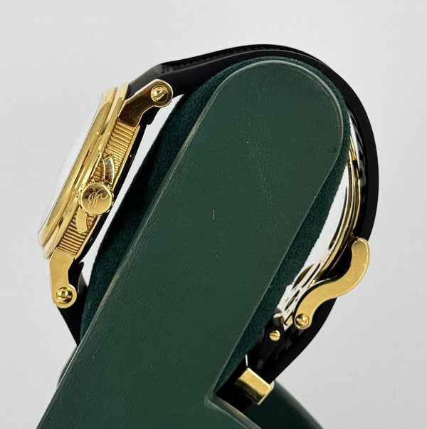 Marine Big Date Marine Yellow Gold With Papers (NEW STRAP)